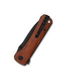 QSP Knife QS131-O2 Hawk kapesní nůž 8,2 cm, černá, dřevo Mkuruti