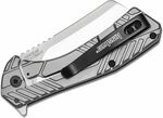 Kershaw K-3445 STATIC zsebkés 7,4 cm, szürke, teljesen acél