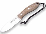 JOKER KNIFE CM114 CANADIENSE vonkajší nôž 10,5 cm, hnedá, Micarta, kožené puzdro