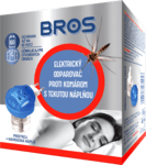 08295 Bros Elektrický odpařovač proti komárům s tekutou náplní 60 nocí bez komárů