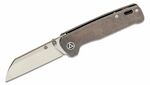 QSP Knife QS130-M Penguin Titanium Black Stonewashed vreckový nôž 7,8 cm, satin, titán
