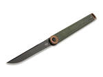 Böker Plus 01BO391 Kaizen Green Canvas Micarta kapesní nůž 7,9cm, zelená