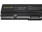 TS01 Green Cell Battery for Toshiba Satellite A200 A300 A500 L200 L300 L500 / 11,1V 4400mAh