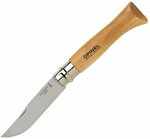 001254 OPINEL OPINEL VRI N°09 Inox - vreckový nôž 9 cm, rukoväť bukové drevo, blister
