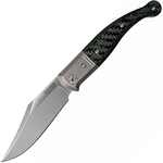 GT01 CF LionSteel Niolox blade, Carbon Fiber Handle, Titanium Bolster & liners