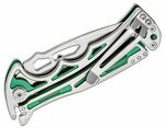 CRKT CR-5241 NIRK™ TIGHE Green kapesní nůž 8,1 cm, celoocelový, zelená