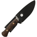 United Cutlery GH5110 GIL HIBBEN TUNDRA BUSHCRAFT outdoor nôž 11,8 cm, Micarta, kožené puzdro