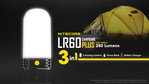 LR60 Nitecore Baterka LR60 (s akumulátorom) HIGH CRI LED (280 lumen)