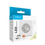Modee LED štvorcové svietidlo 4,8W 420lm D80xH32mm, neutrálna biela, biela (ML-DL4000K4,8WSR-WN)
