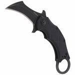 FE-016 FOX knives EDGE THE CLAW 2 BLACK G10 HANDLE
