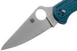 Spyderco C11FPK390 Delica 4 Lightweight K390 zsebkés 7.4 cm, szatén, kék, francia