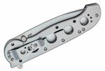 CRKT M16®-02SS Silver Tanto zsebkés 7,8 cm, gyöngyfúvott, teljesen acél