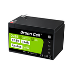 LFPGC12V10AH Green Cell baterie CUBE LiFePO4 10Ah 12.8V 128Wh 