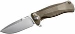 SR11 B LionSteel Solid Titanium knife, RotoBlock, Sleipner BRONZE  with FLIPPER