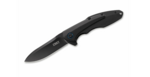 CRKT CR-6215 CALIGO™ BLACKOUT vreckový nôž 8 cm, celočierny, hliník