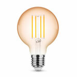 Modee Smart Lighting LED Filament Amber Globe žiarovka E27 4W teplá biela (ML-G80FA1800K4WE27)