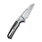 CIVIVI C22025B-2 Sentinel Strike zsebkés 9,4 cm, Stonewash, szürke-fekete, alumínium, FRN 