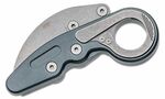 CRKT CR-4045 Provoke® Compact kapesní nůž - karambit 5,7 cm, Stonewash, hliník 