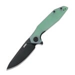 Kubey KU117G Nova kapesní nůž 9,2 cm, Blackwash, zelená Jade, G10