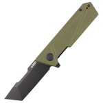 Kubey KU104F Avenger vreckový nôž 7,8 cm, zelená, G10