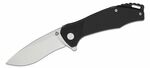 QSP Knife QS122-C1 Raven Black vreckový nôž 8,6 cm, satin, čierna, G10