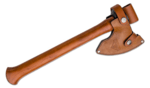 United Cutlery UC3438 BUSHMASTER WOODSMAN sekera 12,3 cm, drevo, kožené puzdro