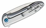 CRKT CR-5385 Delineation™ Silver kapesní nůž 7,5 cm, celoocelový
