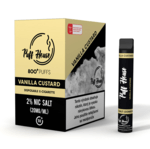 Puff House Vanilla Custard Jednorazová e-cigareta, vanilkový puding