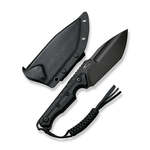 C21040-1 CIVIVI Maxwell Black G10 Handle Black Stonewashed D2 Blade With 1PC Black Lan