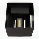 Modee LED čierna nástenná lampa 6W 515lm neutrálna biela (ML-LWL0007)