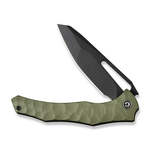 CIVIVI C22006-3 Spiny Dogfish reck kés 8,8 cm, Black Stonewash, zöld, G10