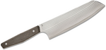 MKM MK PRSA-CFRG RainDrop Gold kuchyňský nůž Santoku 17,5 cm, uhlíkové vlákno FatCarbon