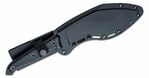 CRKT CR-2710 Clever Girl™ Kukri machete 19,7 cm, teljesen fekete, G10, hőre lágyuló köpeny