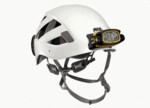 Petzl E80CHR DUO S (UK) nabíjecí čelovka do podzemí, černo-žlutá