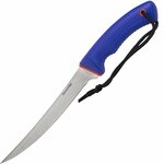 BF-CL22P FOX knives BLACK FOX FILET KNIFE CM.22 BLUE & RED M.co POLIPROPILENE