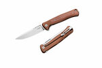 LionSteel SK01A ES Skinny kapesní nůž 8,4 cm, Stonewash, hnědá, hliník, Micarta