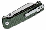 QSP Knife QS130-C Penguin Green vreckový nôž 7,8 cm, zelená, Micarta 
