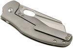 Kizer Ki4488A4 C01C Gray Titanium vreckový nôž 8,3 cm, Stonewash, šedá, titán