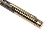 NY FC BRS LionSteel Twist Pen Titanium BRONZE SHINE with Carbon Fiber. Fisher Space refill