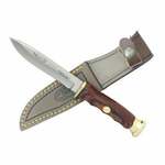 COMF-10 Muela 105mm blade, coral pakkawood, brass fifttings