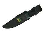 Outdoor Edge 02OE009 Swingblade vreckový lovecký nôž 9,1 cm, čierna, Kraton, nylonové puzdro