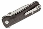 QSP Knife QS131-F Hawk kapesní nůž 8,2 cm, drcené uhlíkové vlákno