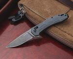 Kershaw K-2042 COVALENT zsebkés 8,1 cm, fekete, szürke, DuraLock, GFN