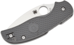 Spyderco C123PGY Sage 5 Könnyű zsebkés 7,6 cm, szatén, szürke, FRN