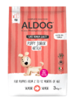 Aldog 2D-SJ3S Puppy-Junior Artica Mini granule pre šteniatka, malé plemená, losos, 3kg