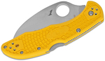 Spyderco C106SYL2 Tasman Salt 2 zsebkés 7,4 cm, sárga, FRN