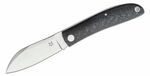 FX-273 CF FOX knives LIVRI FOLDING KNIFE,STAINLESS STEEL M390,CARBON FIBER HDL