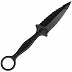 Cold Steel 92FR FGX Ring Dagger taktický nůž - dýka 8,9 cm, celočerná, Griv-Ex