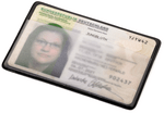 Troika CardSaver pouzdro na bankovky a karty černá CAS01/BK