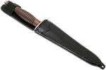 FX-593 AF FOX knives FAIRBAIRN SYKES FIGHTING KNIFE SATIN BLADE WALNUT WOOD, DOUBLE EDGE